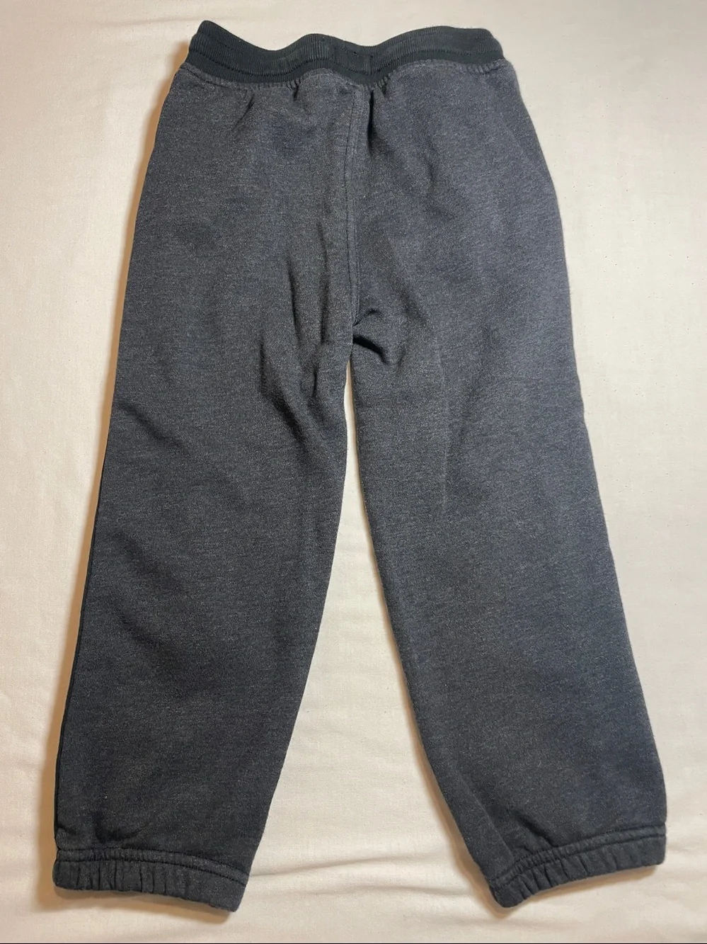 OshKosh B'gosh Dark Gray Fleece Jogger Pants with Side Stripe